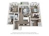 Old Town Lofts 2x2B Floor Plan Old Town Lofts 2x2B Floor Plan